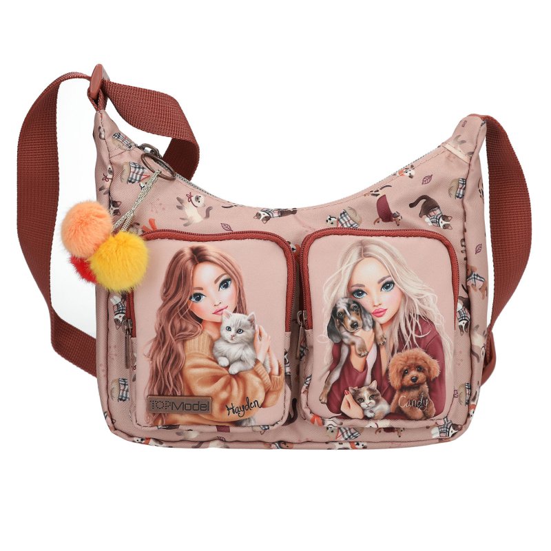 TOPModel - Shoulder Bag FUR EVER FRIENDS - Powdery Pink and Copper