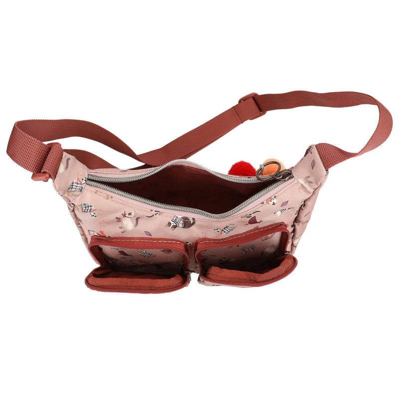 TOPModel - Shoulder Bag FUR EVER FRIENDS - Powdery Pink and Copper