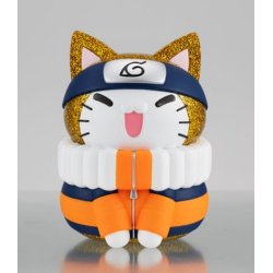Naruto Shippuden Mega Cat Project Nyanto! Giant Nyaruto Series Trading Figure Naruto Uzumaki Gold Ver. 10 cm