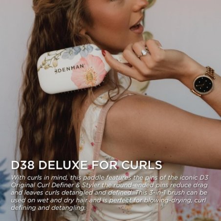 Denman Detangling & Styling Paddle Brush for Wet or Dry Hair