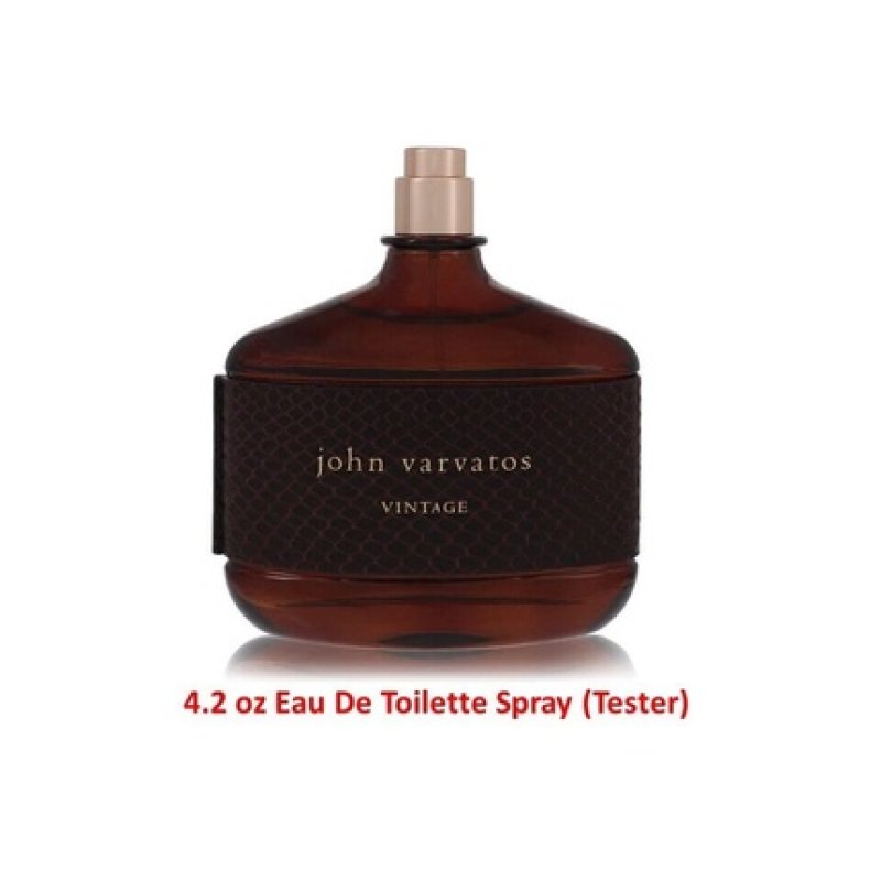 John Varvatos Vintage Eau de Toilette Spray 4.2oz - Tester - New