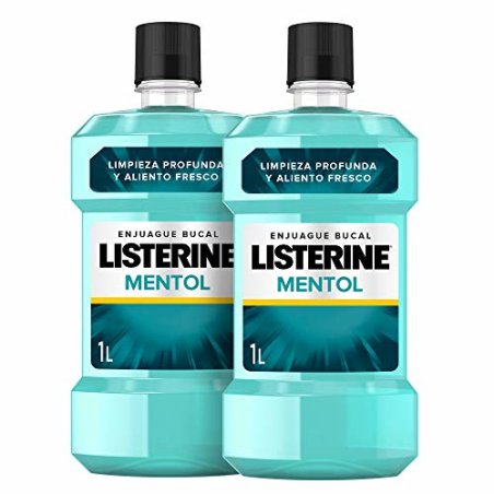 Listerine Menthol Mouthwash 1L - Pack of 2