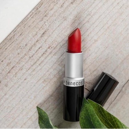 Benecos Natural Cosmetics Shimmering Lipstick with Organic Jojoba Oil and Organic Beeswax 4.5g