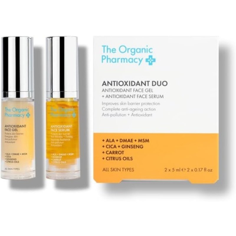 The Organic Pharmacy Antioxidant Duo Kit 5ml Skin Barrier Protection