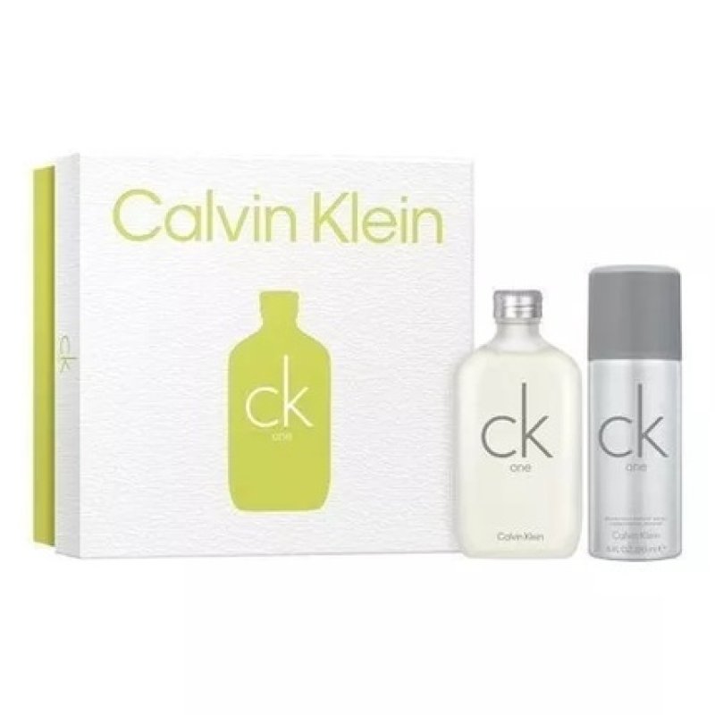 Calvin Klein CK One Set 100ml Eau de Toilette Spray 150ml Deodorant Spray