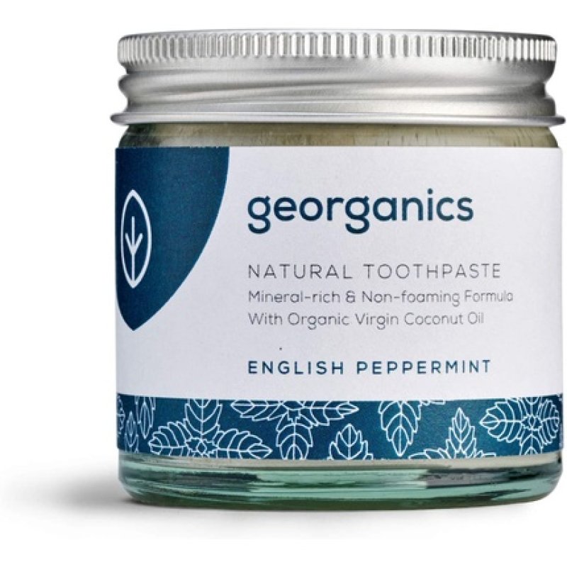 Georganics Mineral Toothpaste English Peppermint 60ml