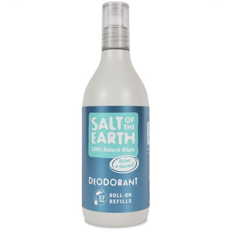 Salt of the Earth Ocean & Coconut Natural Deodorant Roll On Refill 525ml