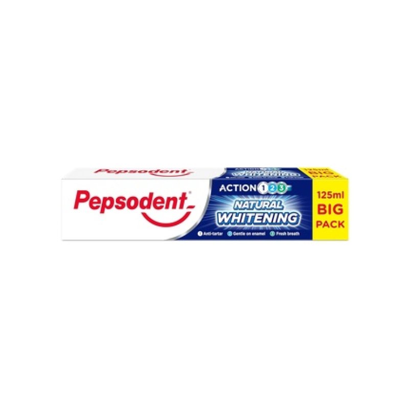 Pepsodent Natural Whitening Toothpaste 125ml