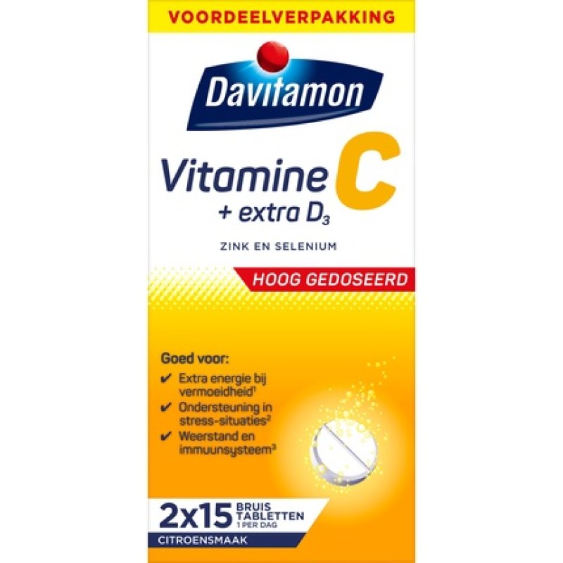 Davitamon Vitamin C D3 Effervescent Tablets