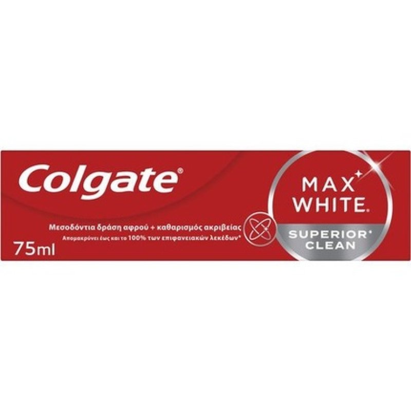 Colgate Max White Superior Cleaning 75 Ml Toothpaste