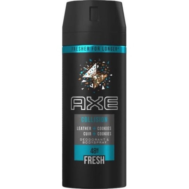 Axe Deospray Collision Leather & Cookies - 150 Ml