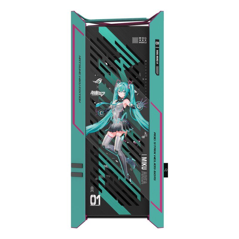 ASUS ROG Strix Helios II Hatsune Miku Edition Midi Tower Multicolore