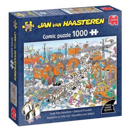Jan van Haasteren - South Pole Expedition (1000 pieces)