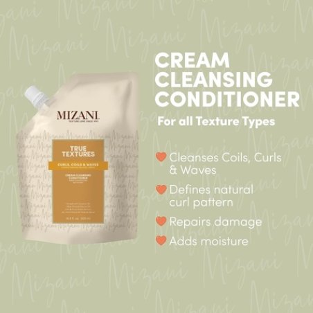 Mizani Cleansing Conditioner for Wavy and Tightly Coiled Hair Types
