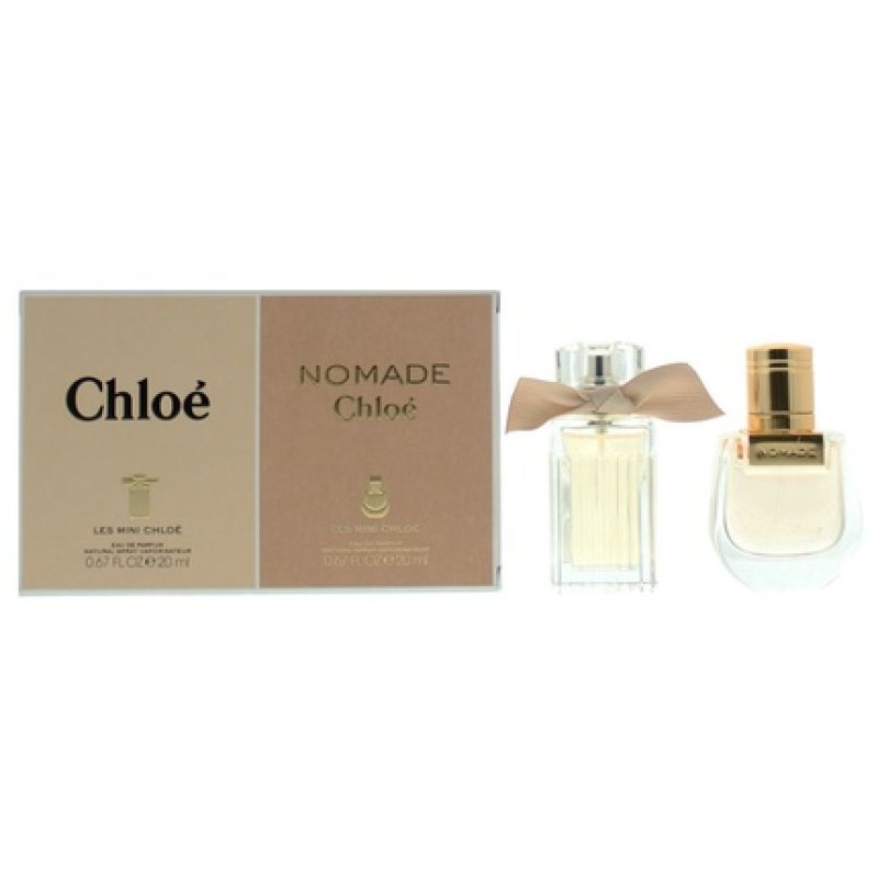 Chloe 2 Piece Gift Set Chloe Eau De Parfum 20ml And Nomade Eau De Parfum 20ml For Women