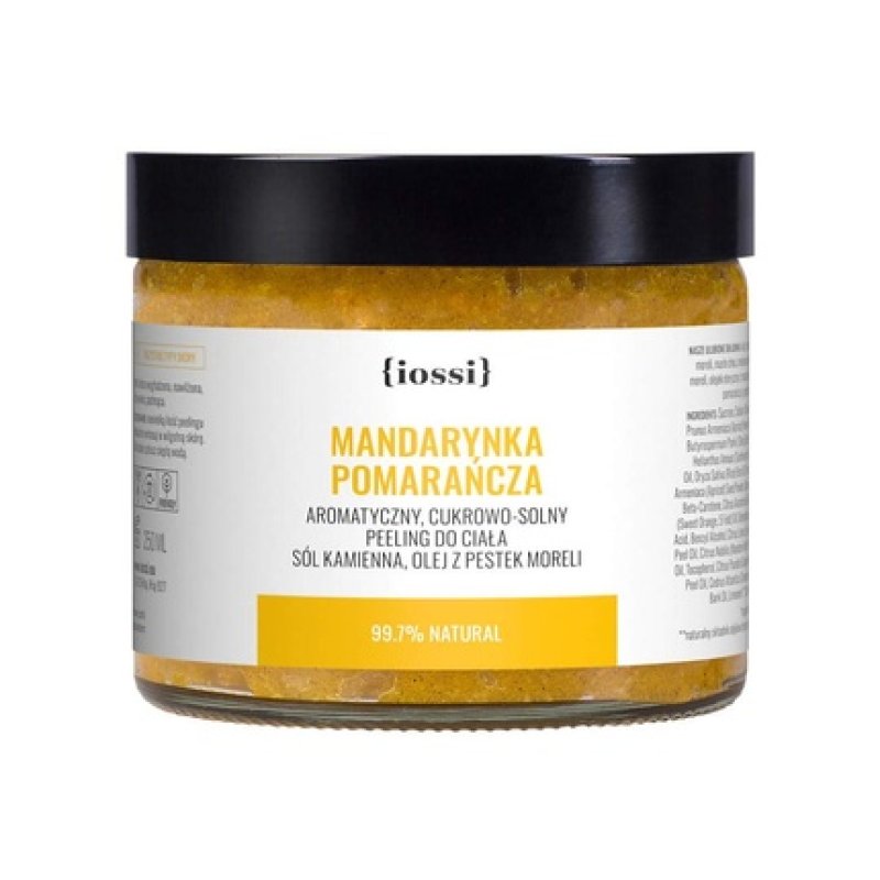 IOSSI Mandarin Orange Sugar and Salt Scrub 250ml