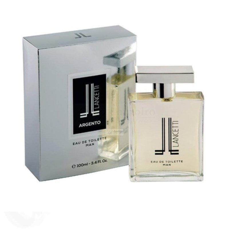 Lancetti Argento Silver Eau De Toilette Man 100 Ml Edt For Men