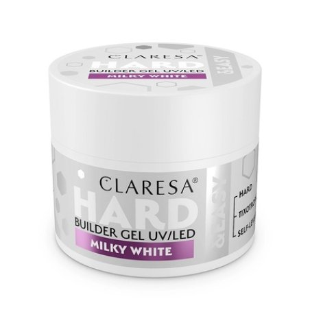 Claresa Hard & Easy Building Gel Milky White 45g