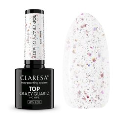 Claresa Top Crazy Quartz No Wipe Hybrid Top Coat 5g