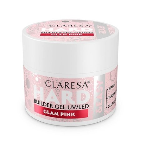 Claresa Hard & Easy Building Gel Glam Pink 12g