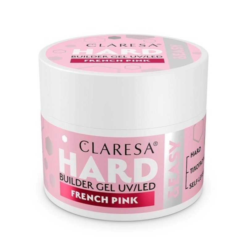 Claresa Hard & Easy Building Gel French Pink 45g