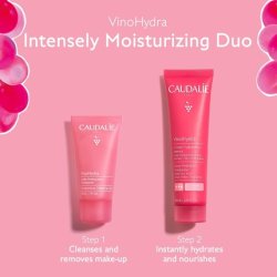Caudalie Intensely Moisturizing Duo Vinohydra Set with Vinohydra Intense Cream 50ml
