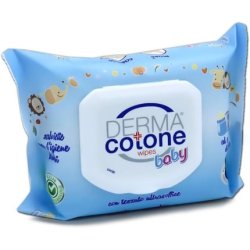 Dermacotone Baby Wipes Talcum Fragrance 20 Wipes