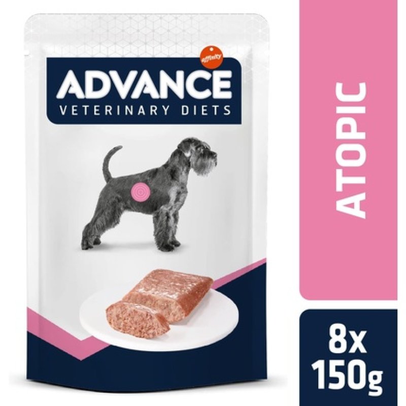 Advance Vet Canine Atopic Pouch 8x150g - Pack of 8