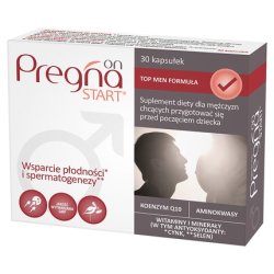 Pregna Start On Dietary Supplement For Men 30 Pieces