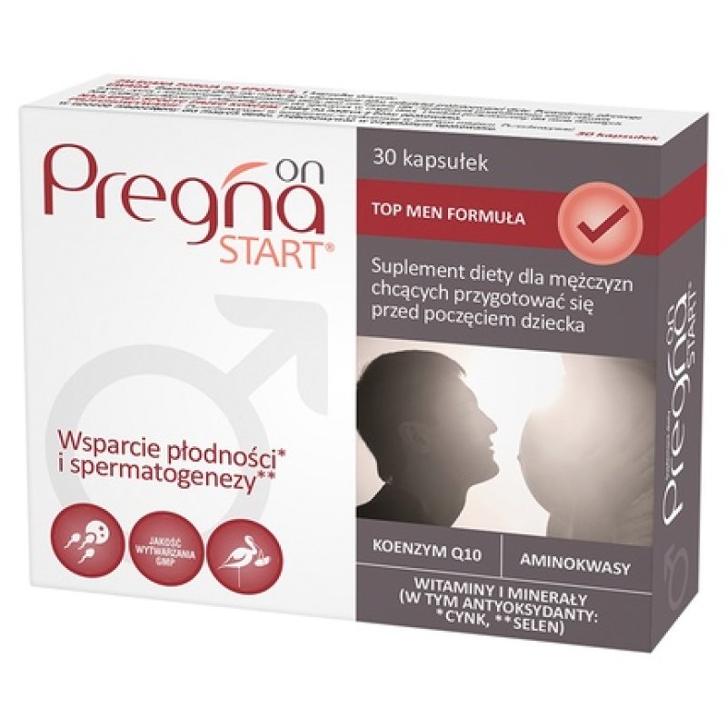 Pregna Start On Dietary Supplement For Men 30 Pieces