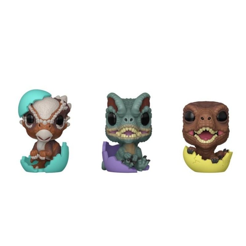 JURASSIC PARK SPRG - Pocket Pop Egg 3pk - Dinos