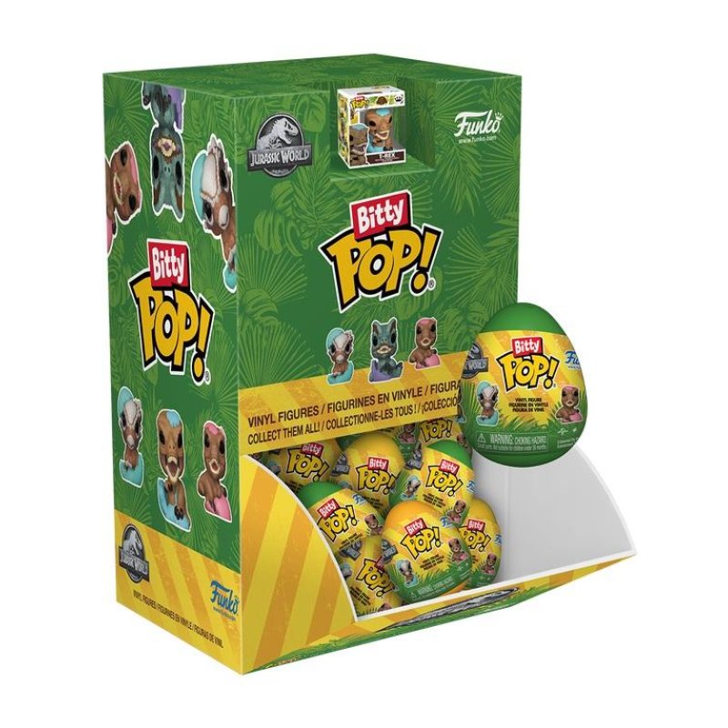 JURASSIC PARK - Bitty Pop Eggs 24 Pack