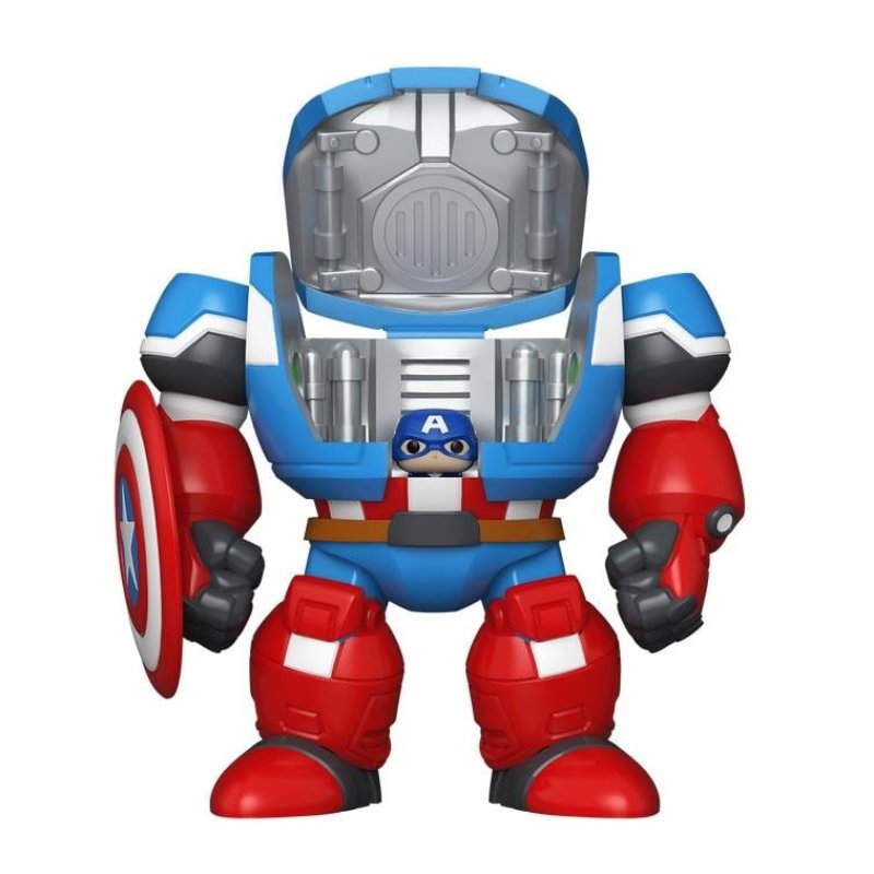MARVEL - Bitty Bots - Captain America Mech avec Cap