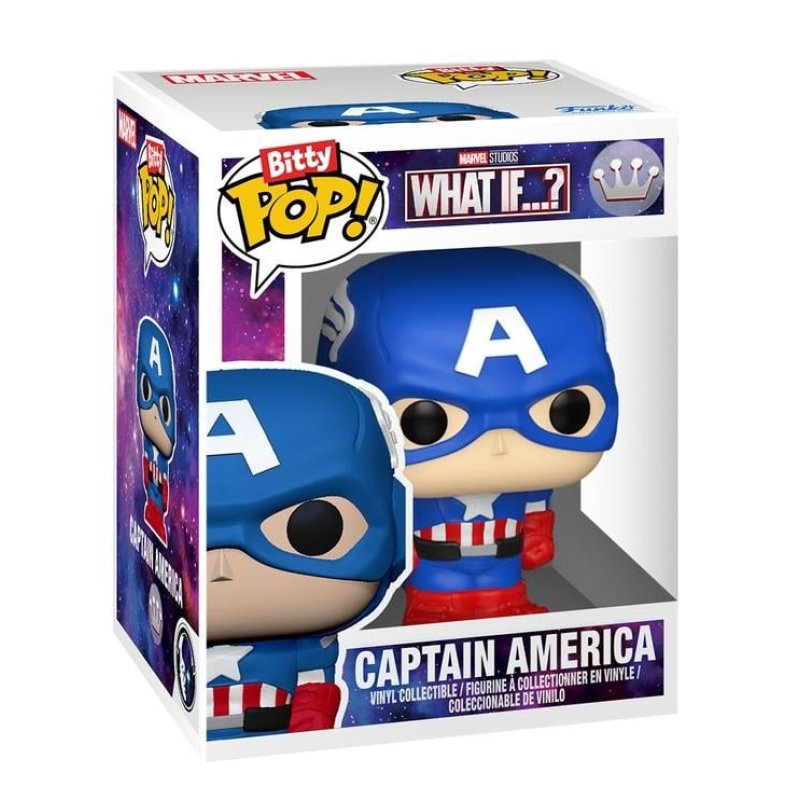 MARVEL - Bitty Bots - Captain America Mech avec Cap