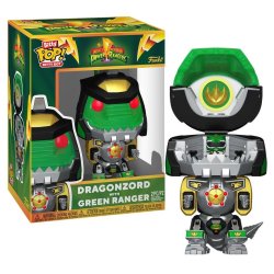 POWER RANGERS - Bitty Bots - Dragon Zord avec Ranger vert