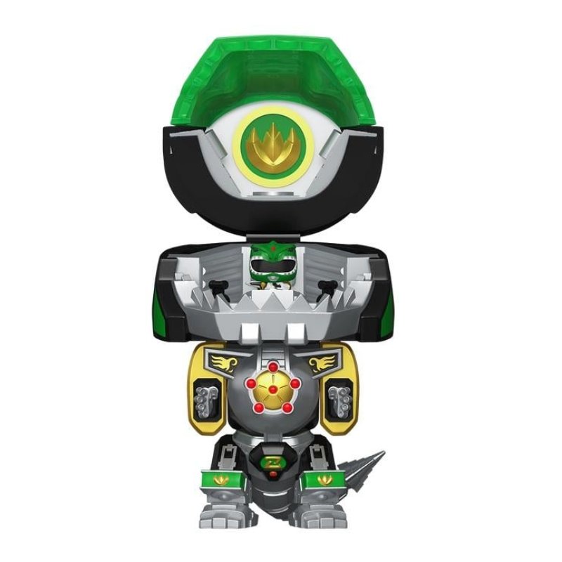 POWER RANGERS - Bitty Bots - Dragon Zord avec Ranger vert