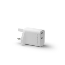 re-charge-UK Wall Chrg 2x USB-C 30W-W