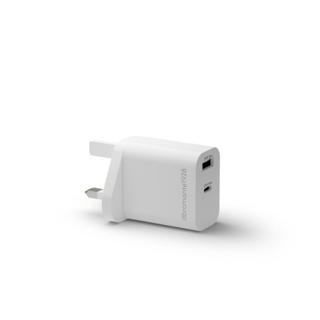 dbramante1928 re-charge - UK Wall Charger USBC25W USBA18W - W