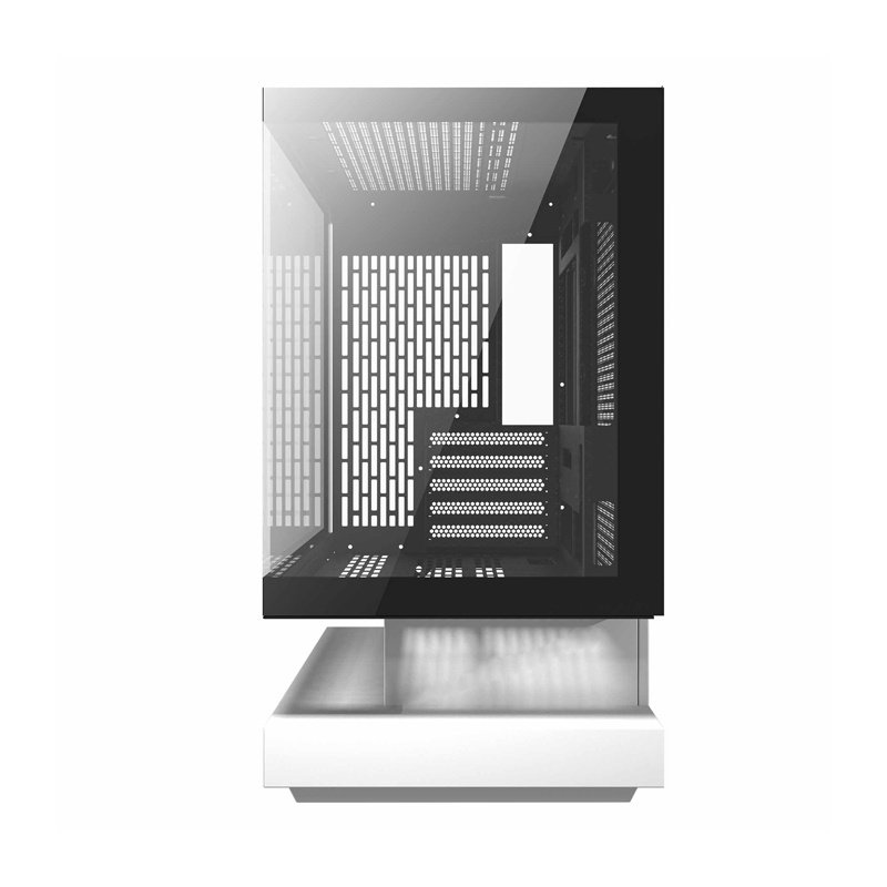 Darkflash F1 computer case (White) 6 ARGB fans