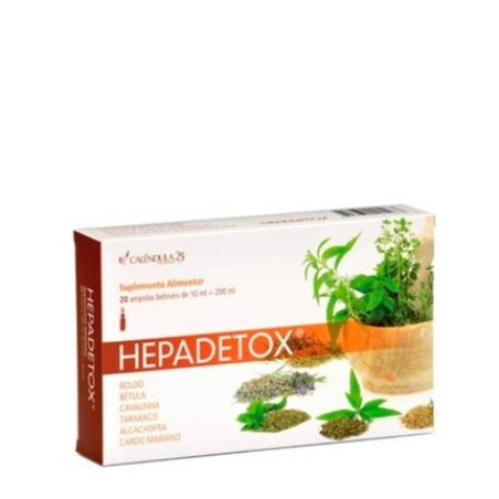 Calendula Hepadetox 20 Ampoules By Calendula