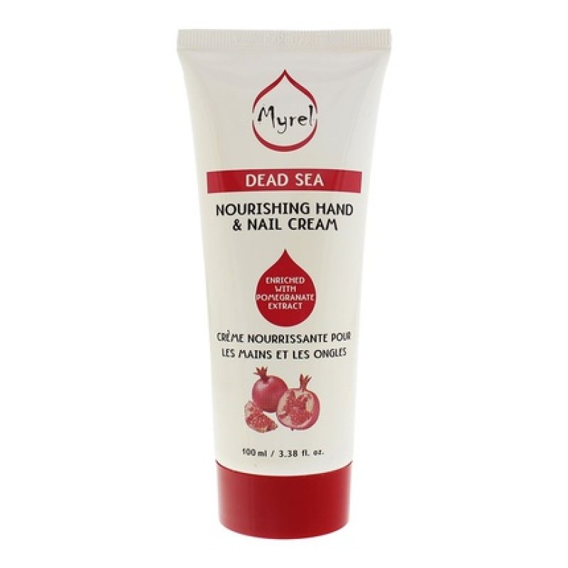 Myrel Dead Sea Enriched With Pomegranate Extract Nourishing Hand Nail Cream 100ml