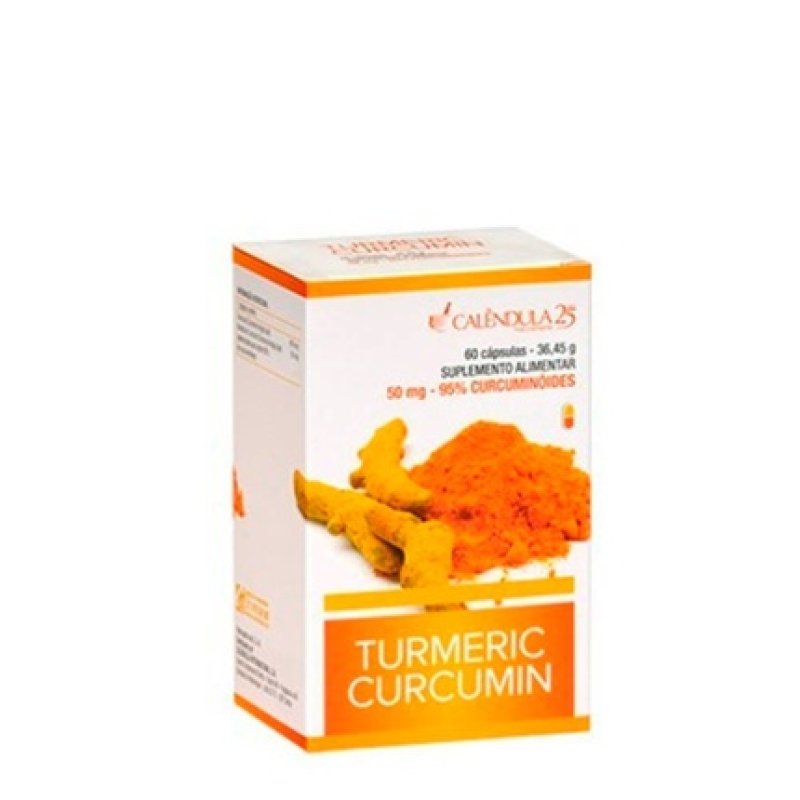 Calendula Turmeric Curcumin 60 Capsules By Calendula