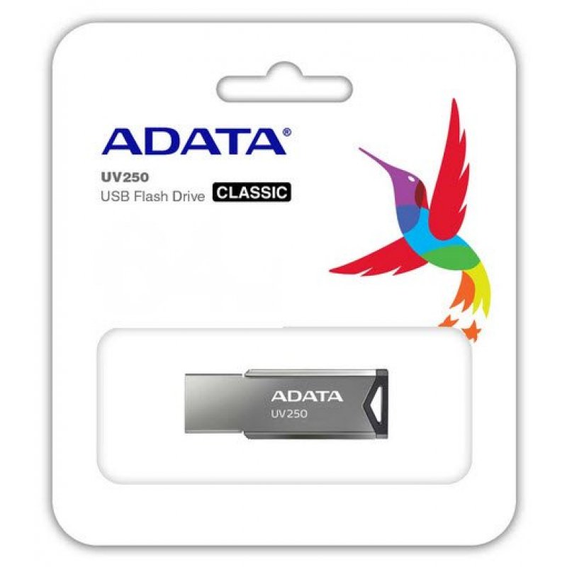ADATA UV250 lecteur USB flash 16 Go USB Type-A 2.0 Argent