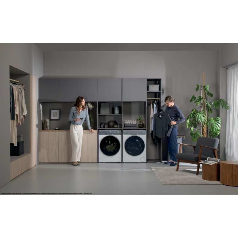 Haier HW90-B14387TU1 machine à laver Charge avant 9 kg 1400 tr/min Blanc