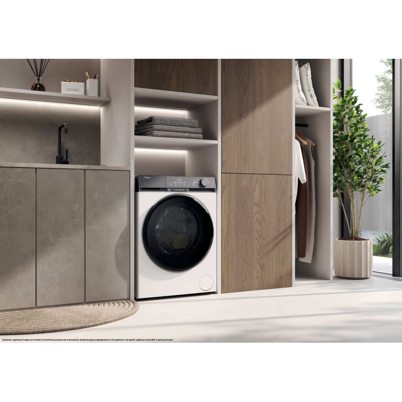 Haier HW90-B14387TU1 machine à laver Charge avant 9 kg 1400 tr/min Blanc