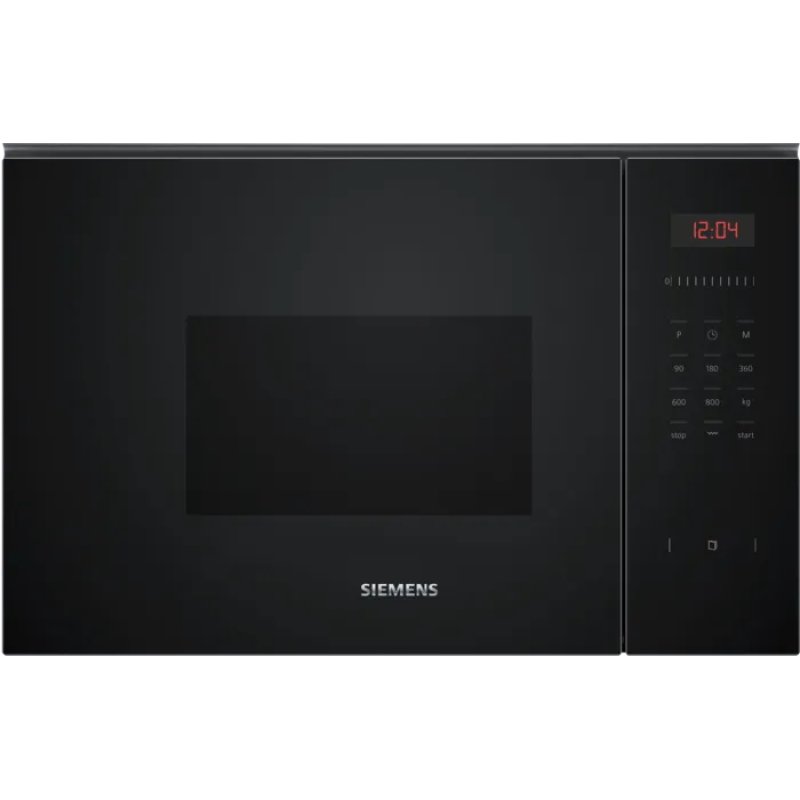 Siemens iQ300 BE523LMB1 micro-onde Noir Micro-ondes grill Intégré 20 L 800 W