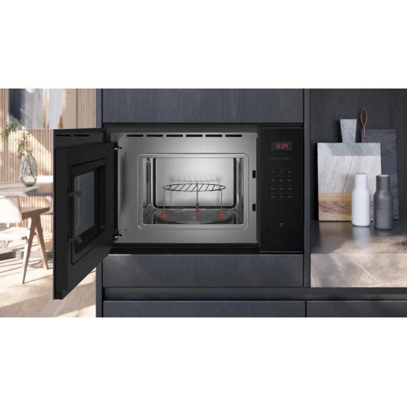 Siemens iQ300 BE523LMB1 micro-onde Noir Micro-ondes grill Intégré 20 L 800 W