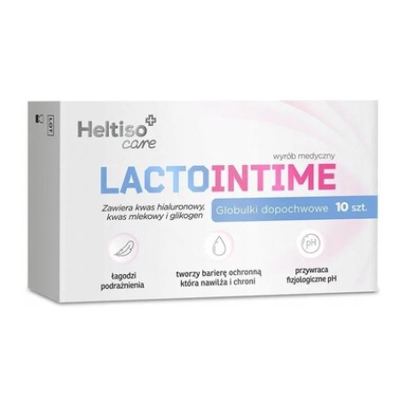 Heltiso Care Lactointime 10 Vaginal Globules For Feminine Health