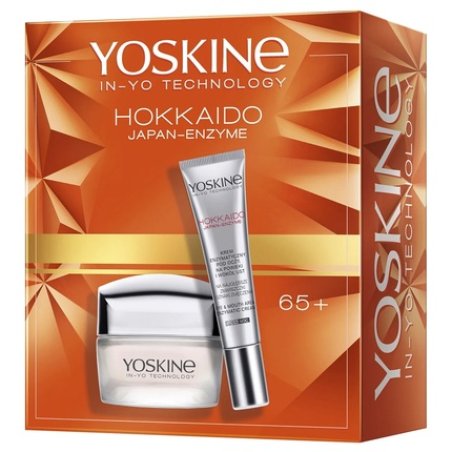Yoskine Hakkido Japan Enzyme Cream 65 For Day And Night 50ml And Eye Cream 15ml