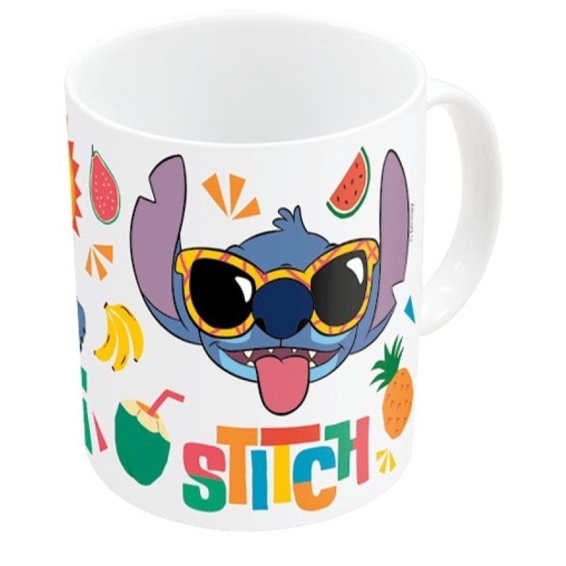 MUG PORCELAINE STITCH ETE 325ML